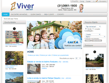 Tablet Screenshot of imobiliariaviver.com